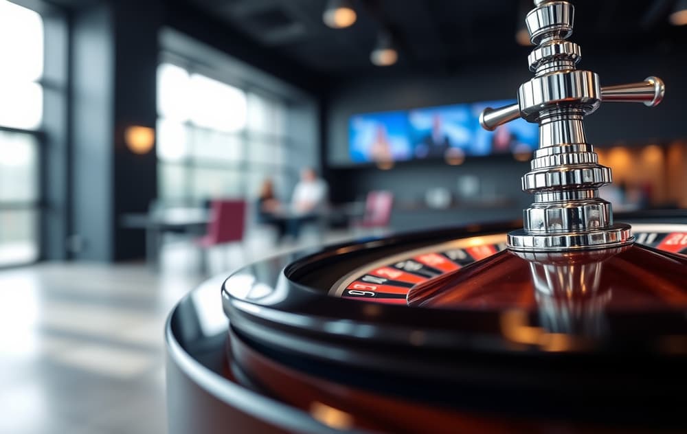 Kingmaker Casino med live dealer og slots